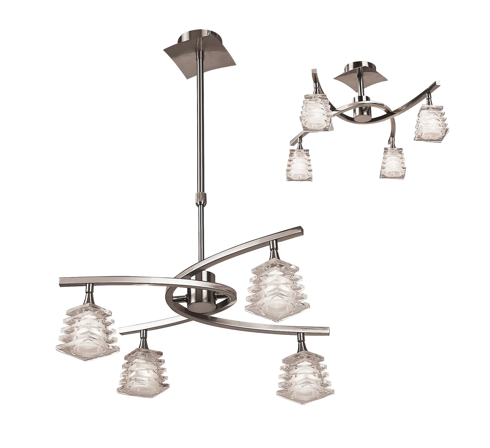 Keops Ceiling Lights Mantra Multi Arm Fittings Keops Ceiling Lights Mantra Multi Arm Fittings